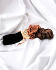 Luxurious Thick Satin Scrunchies